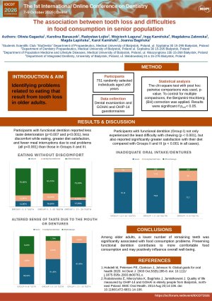 Poster - The association between tooth loss and difficulties in food consumption in senior population.pdf